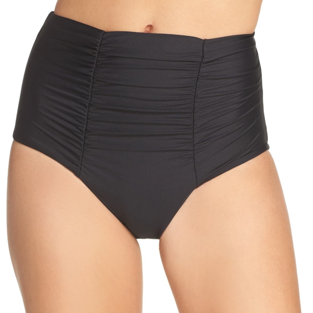 NEW Becca Color Code High Waist Bikini Bottoms Size S
